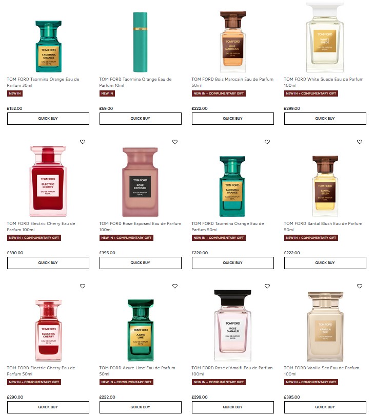 New Tom Ford Fragrances at Lookfantastic New Tom Ford Fragrances at Lookfantastic