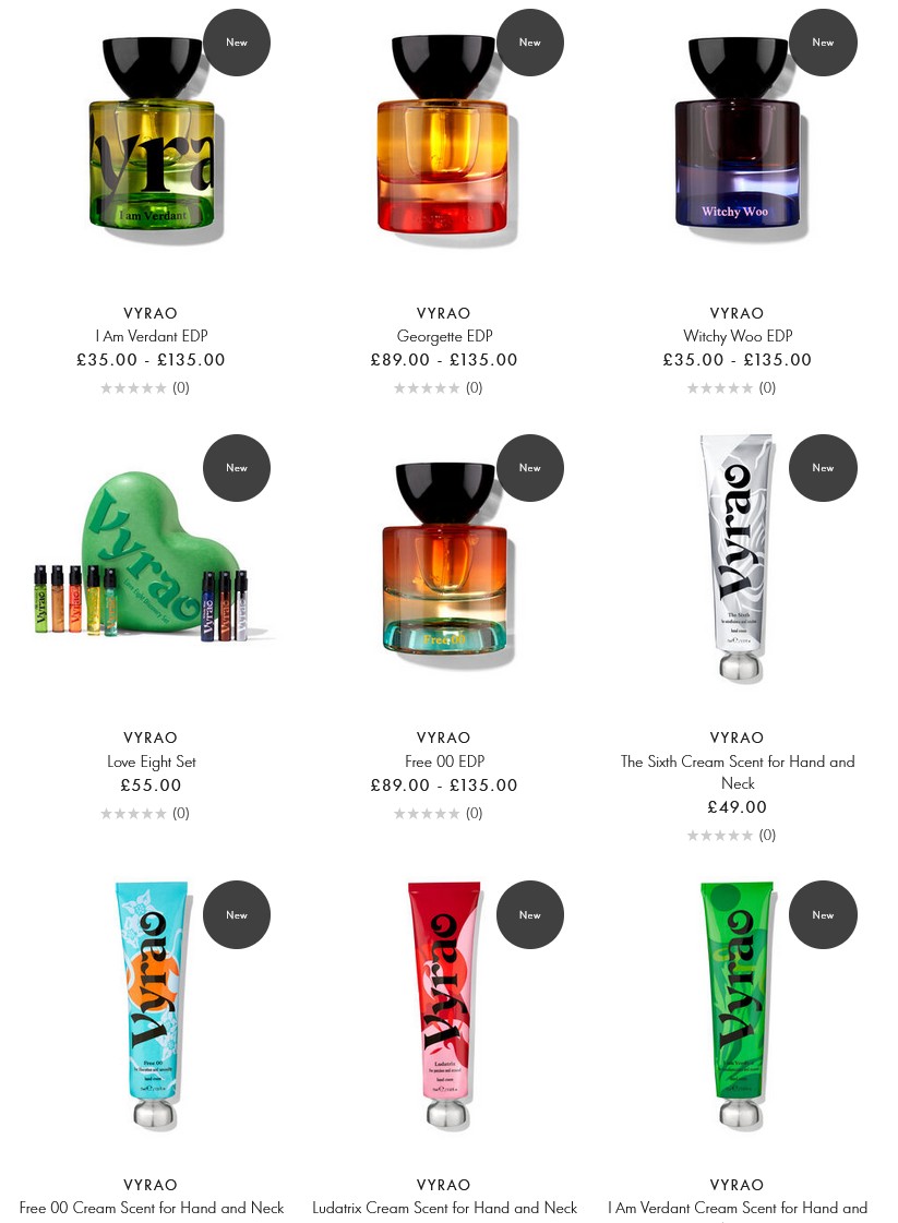 New launches from Vyrao at Space NK New launches from Vyrao at Space NK