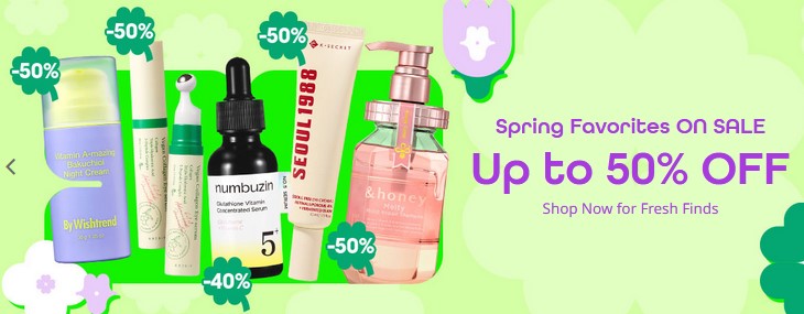 Up to 50% off selected at Yesstyle Up to 50% off selected at Yesstyle