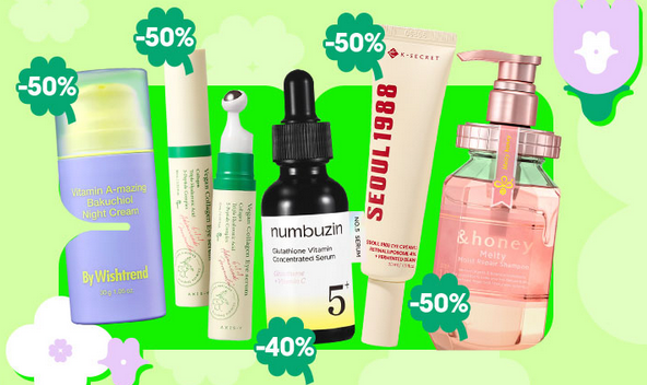 Up to 50% off selected at Yesstyle Up to 50% off selected at Yesstyle