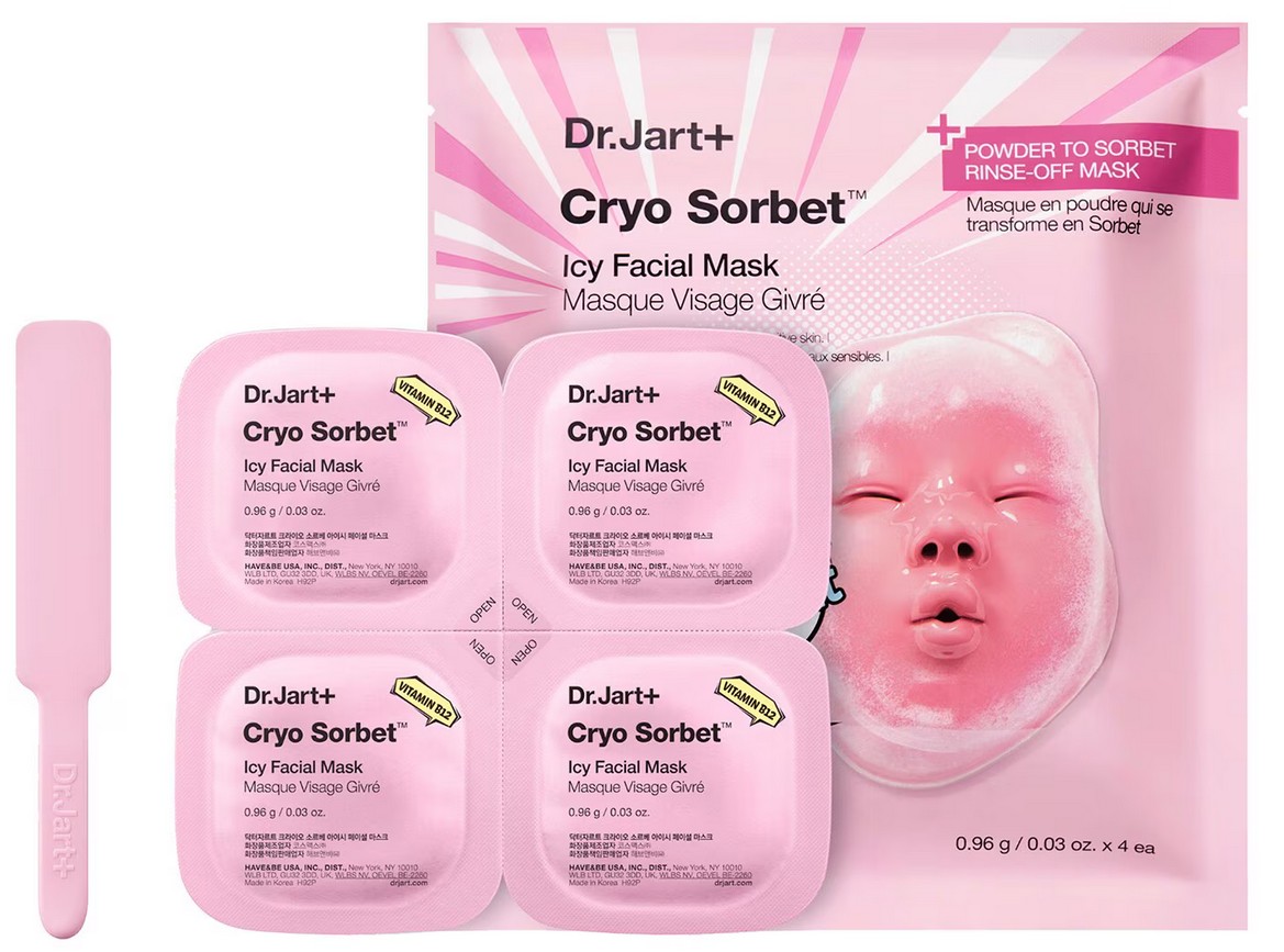 Dr Jart+ Cryo Sorbet™ Icy Facial Mask 4 Pack Dr Jart+ Cryo Sorbet™ Icy Facial Mask 4 Pack