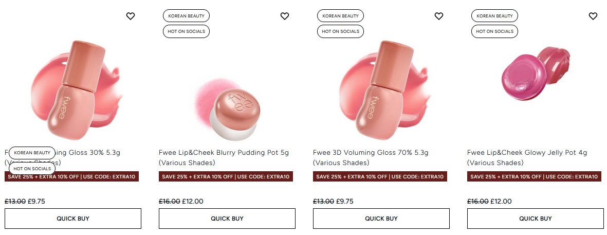 25% off Fwee at Lookfantastic 25% off Fwee at Lookfantastic