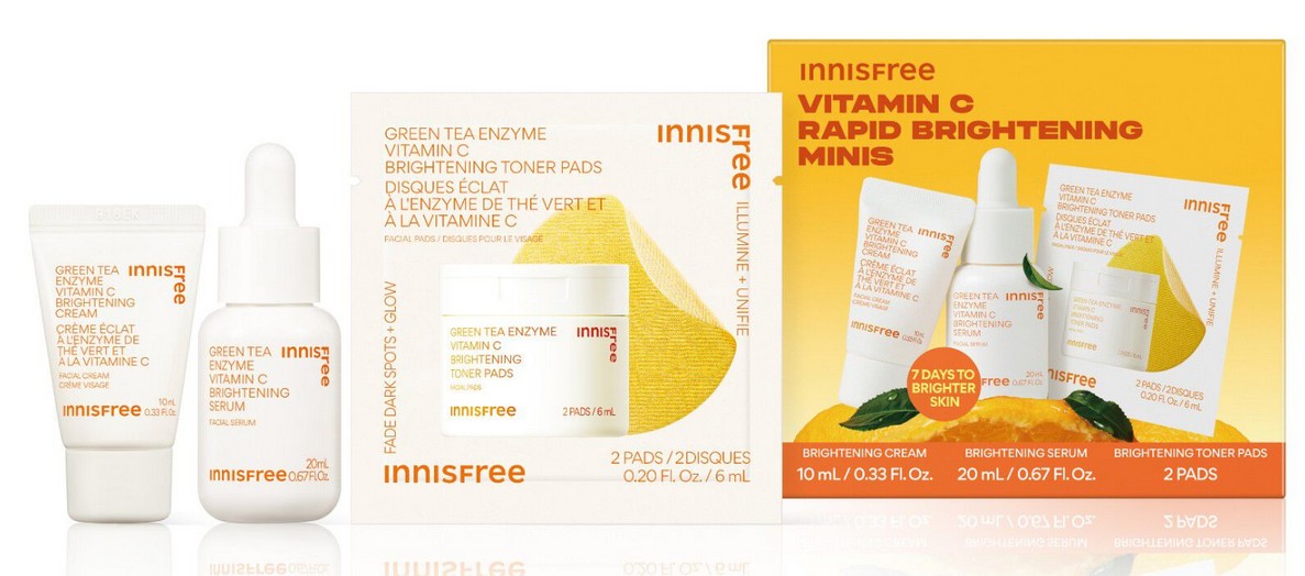 Innisfree Vitamin C Rapid Brightening Minis Innisfree Vitamin C Rapid Brightening Minis