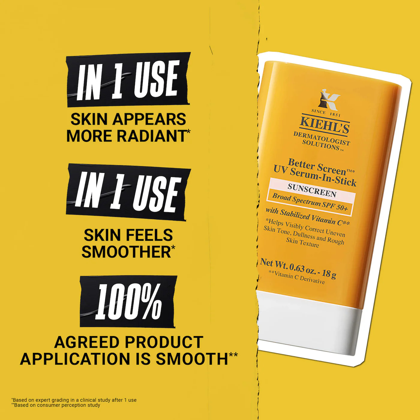 Kiehl's Better Screen UV Serum-In-Stick Sunscreen SPF 50+ Kiehl's Better Screen UV Serum-In-Stick Sunscreen SPF 50+