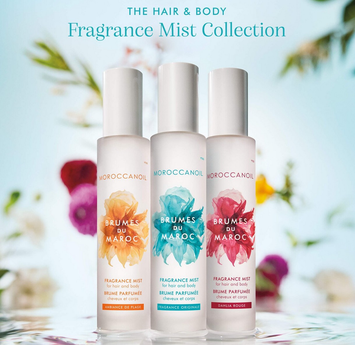 Moroccanoil Hair and Body Fragrance Mist Collection Moroccanoil Hair and Body Fragrance Mist Collection
