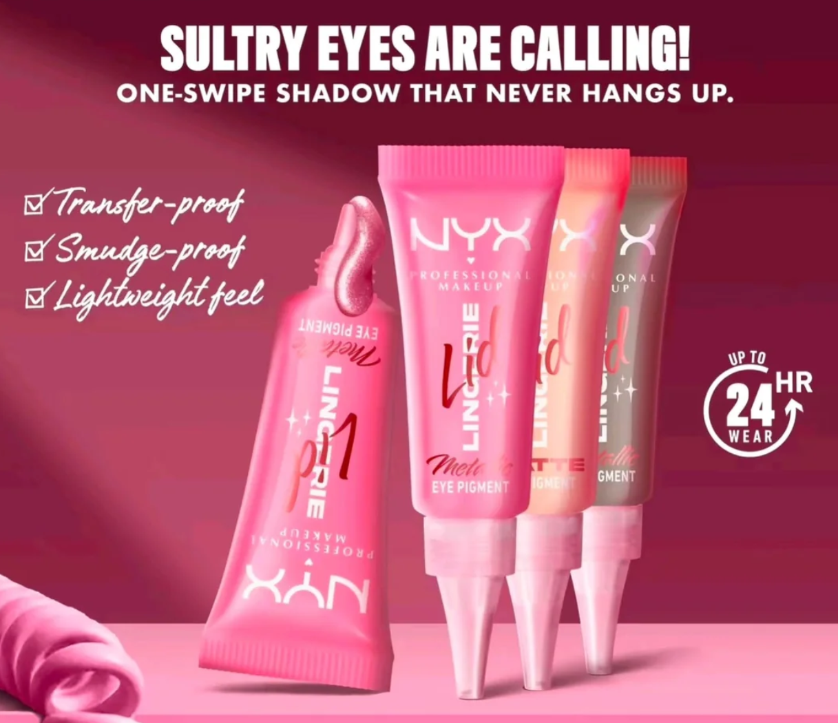 NYX Lid Lingerie Cream Eye Pigment NYX Lid Lingerie Cream Eye Pigment