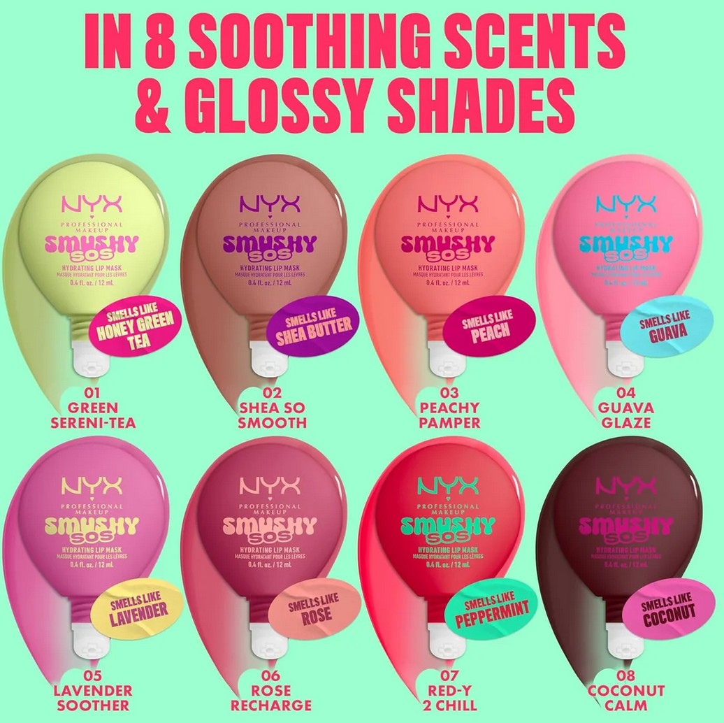 NYX Smushy SOS Hydrating Lip Mask NYX Smushy SOS Hydrating Lip Mask