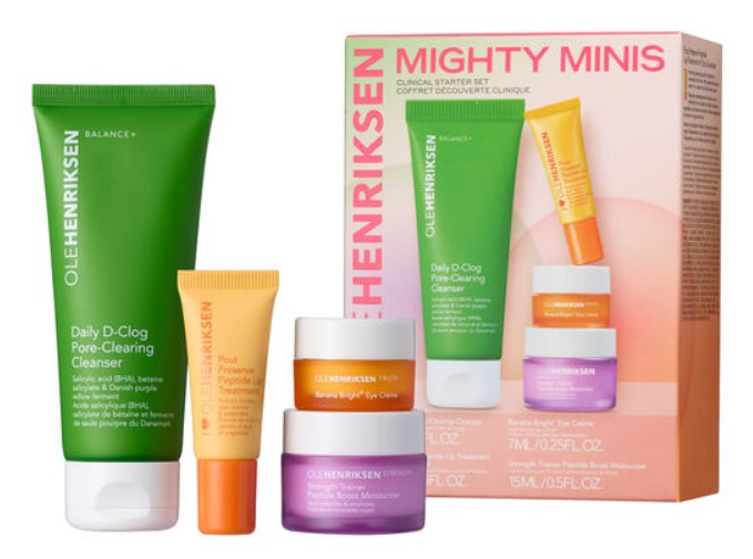 Ole Henriksen Mighty Minis Clinical Skincare Starter Set Ole Henriksen Mighty Minis Clinical Skincare Starter Set