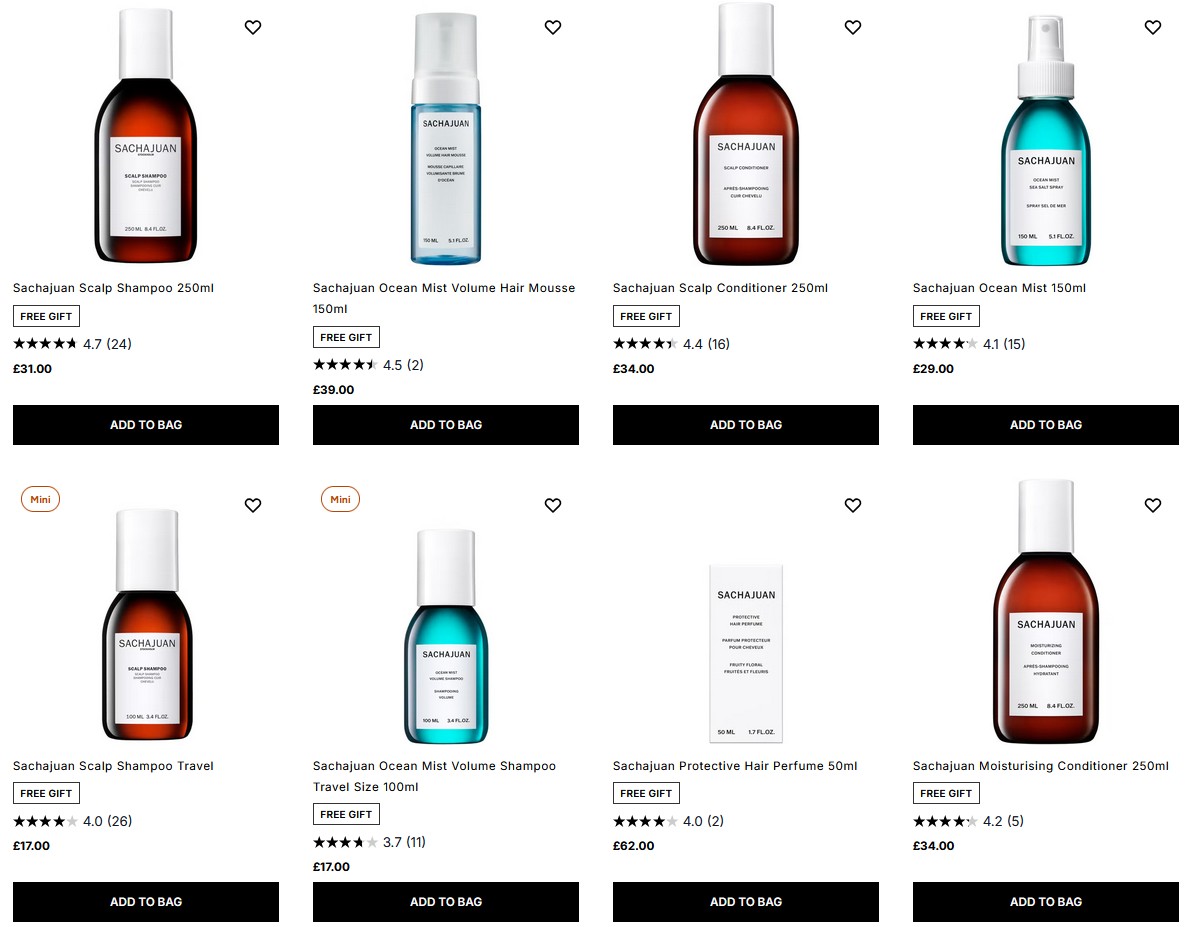 20% off Sachajuan at Cult Beauty with code BDCB 20% off Sachajuan at Cult Beauty with code BDCB