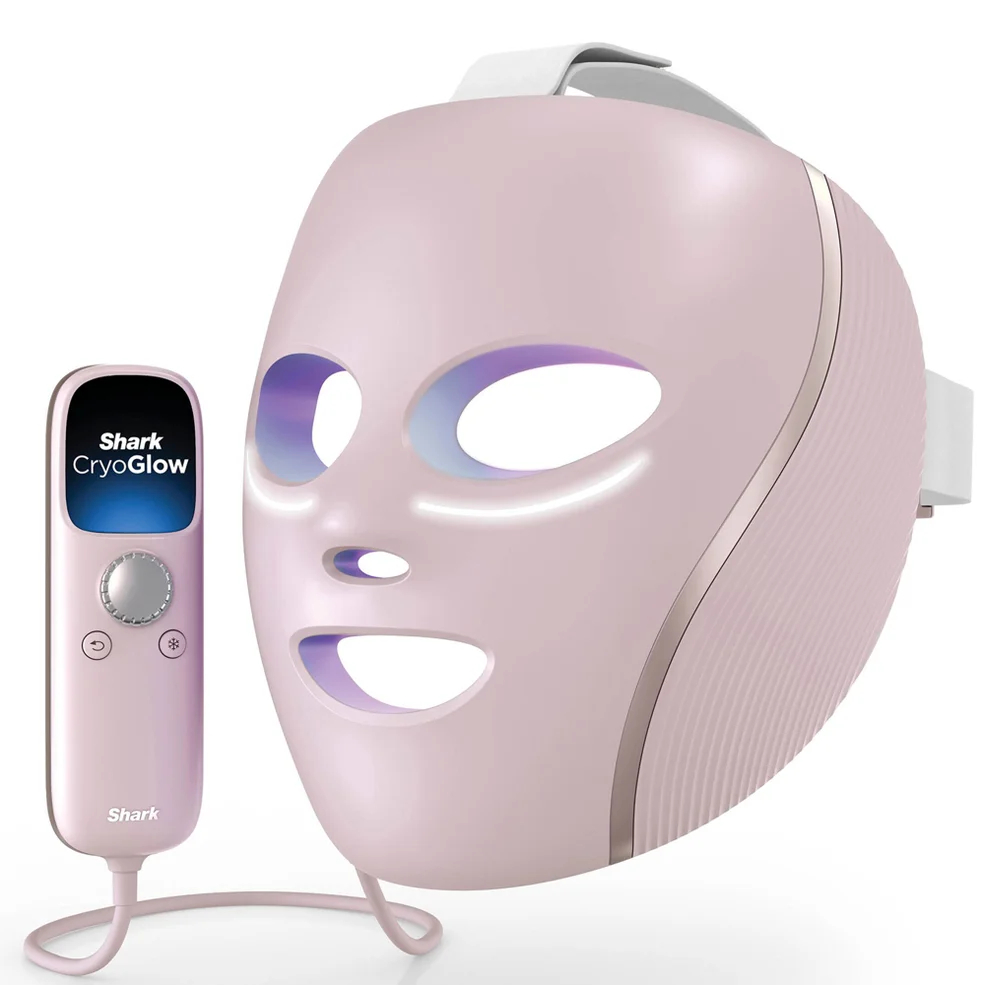 Shark Beauty CryoGlow Under-Eye Cooling & LED Anti-Ageing & Blemish Repair Mask - Pink Shark Beauty CryoGlow Under-Eye Cooling & LED Anti-Ageing & Blemish Repair Mask - Pink