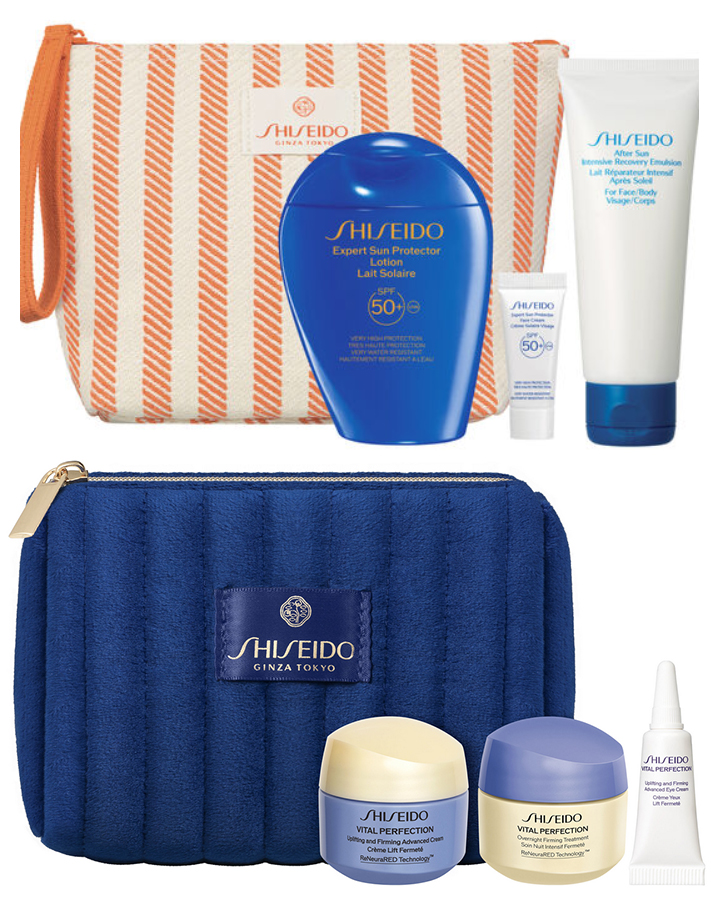 Shiseido Sun Protection Pouch Set Shiseido Sun Protection Pouch Set