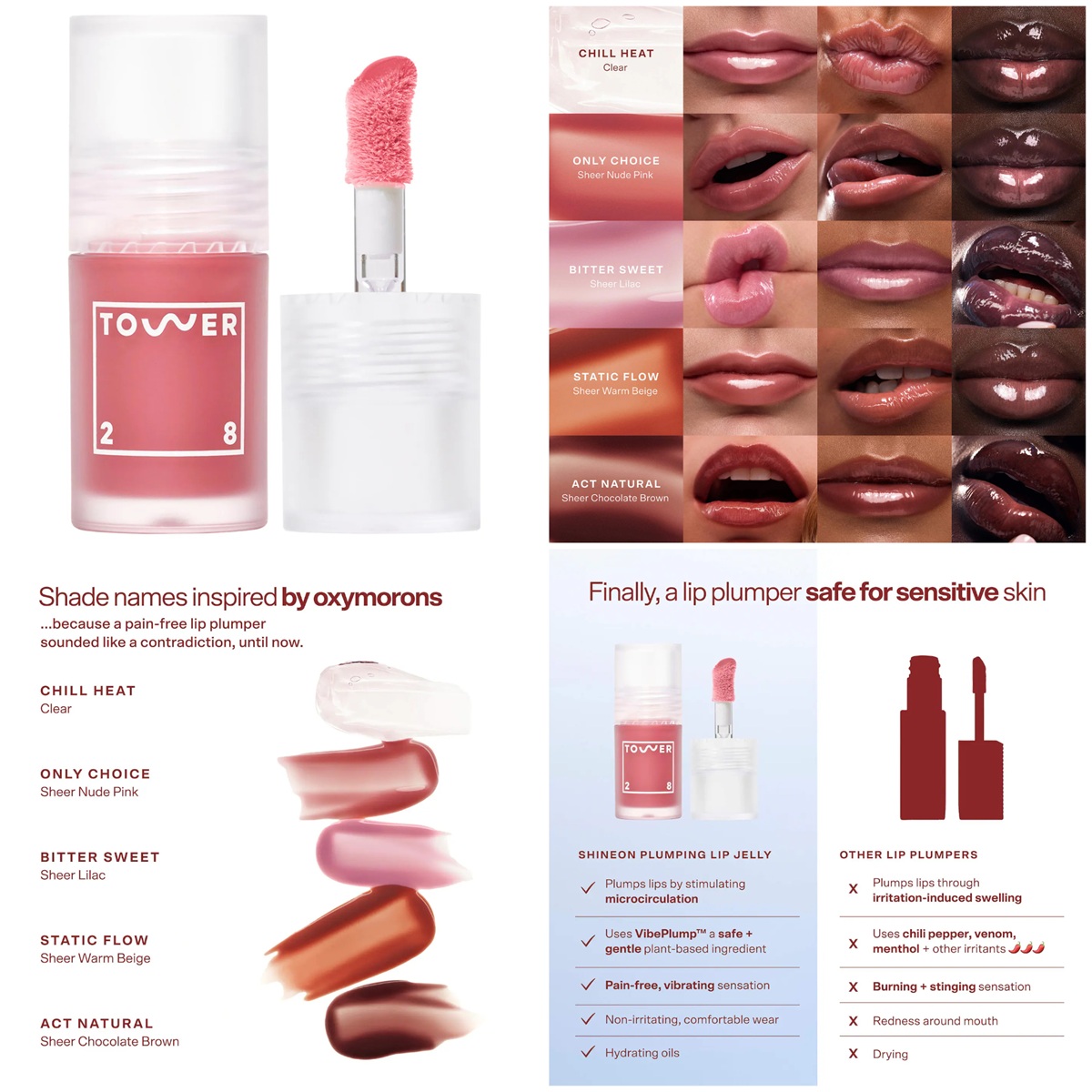 Tower 28 Beauty ShineOn Plumping Lip Jelly Tower 28 Beauty ShineOn Plumping Lip Jelly