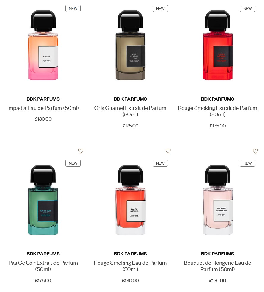 BDK Parfumsat Harrods BDK Parfumsat Harrods