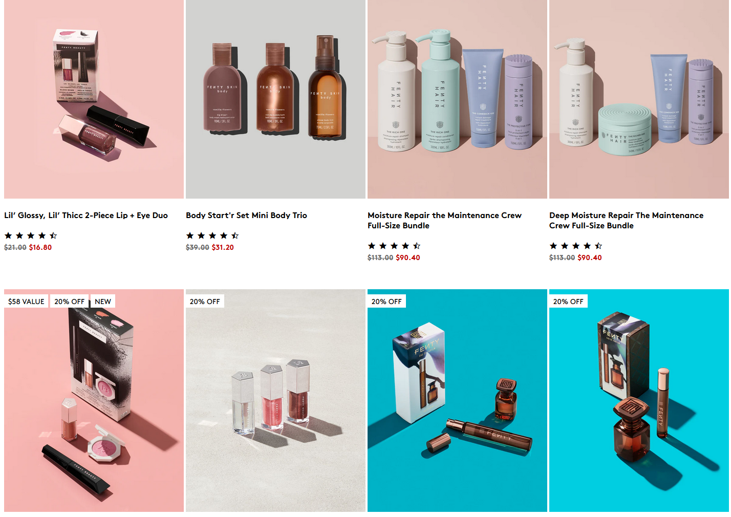 20% off selected bundles at Fenty 20% off selected bundles at Fenty