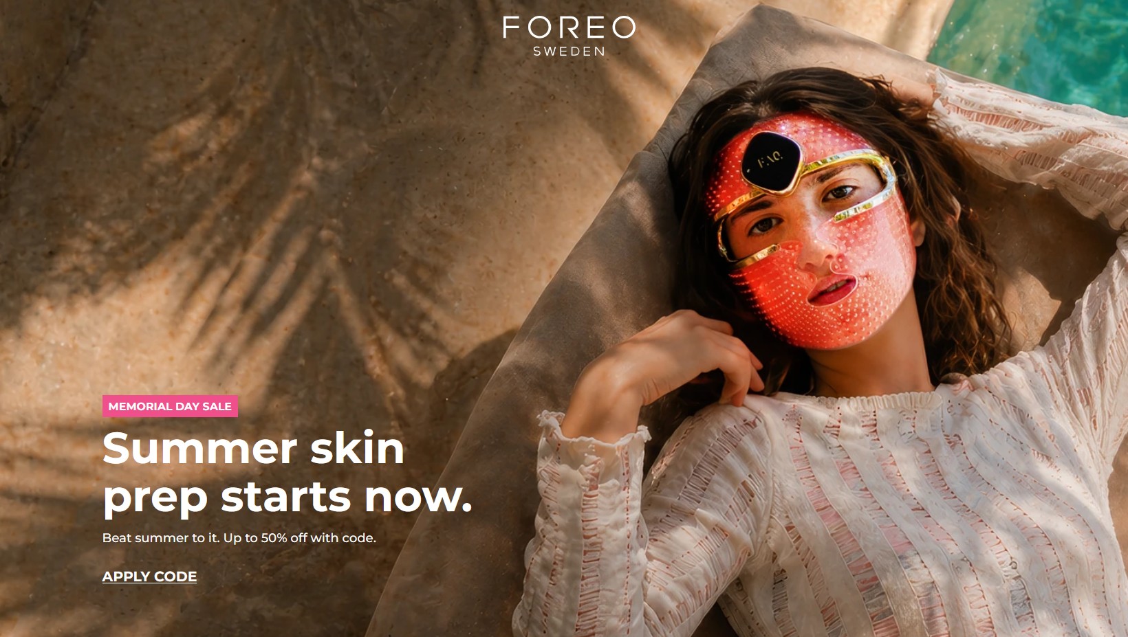 Up to 50% off sale at FOREO Up to 50% off sale at FOREO