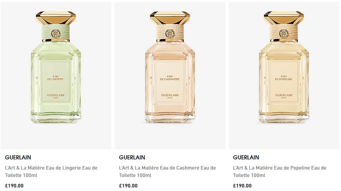 Guerlain L'Art & La Matière Fragrance Collection