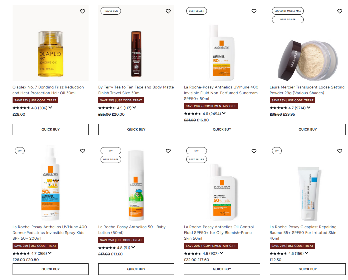 Up to 25% off selected at Lookfantastic Up to 25% off selected at Lookfantastic