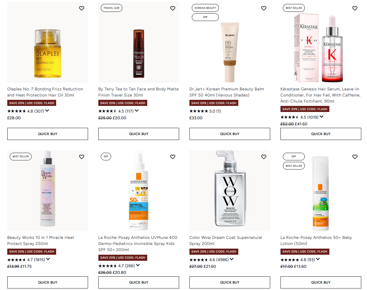 Up to 25% off selected at Lookfantastic Up to 25% off selected at Lookfantastic
