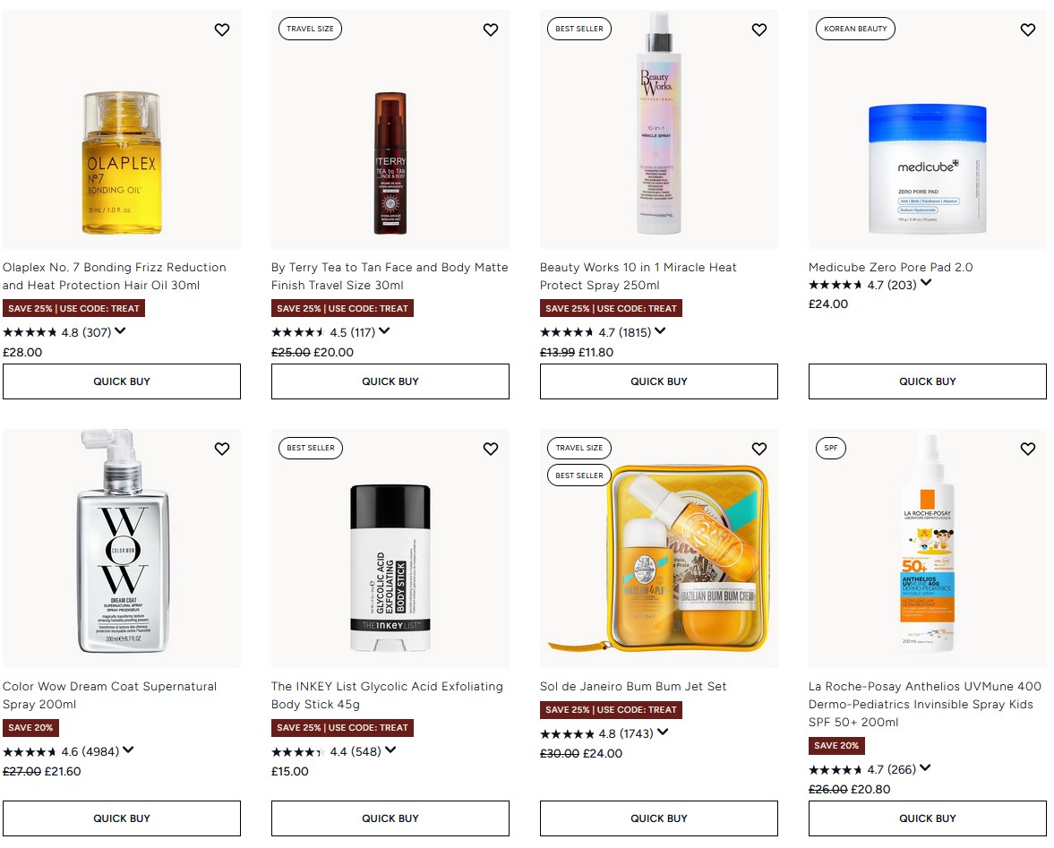 Up to 25% off selected at Lookfantastic with code BDLF Up to 25% off selected at Lookfantastic with code BDLF