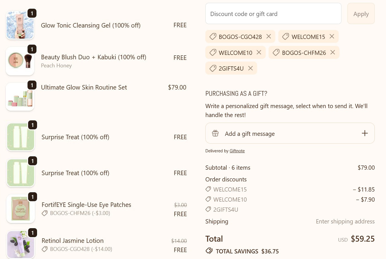 Flash offers at Pixi Flash offers at Pixi