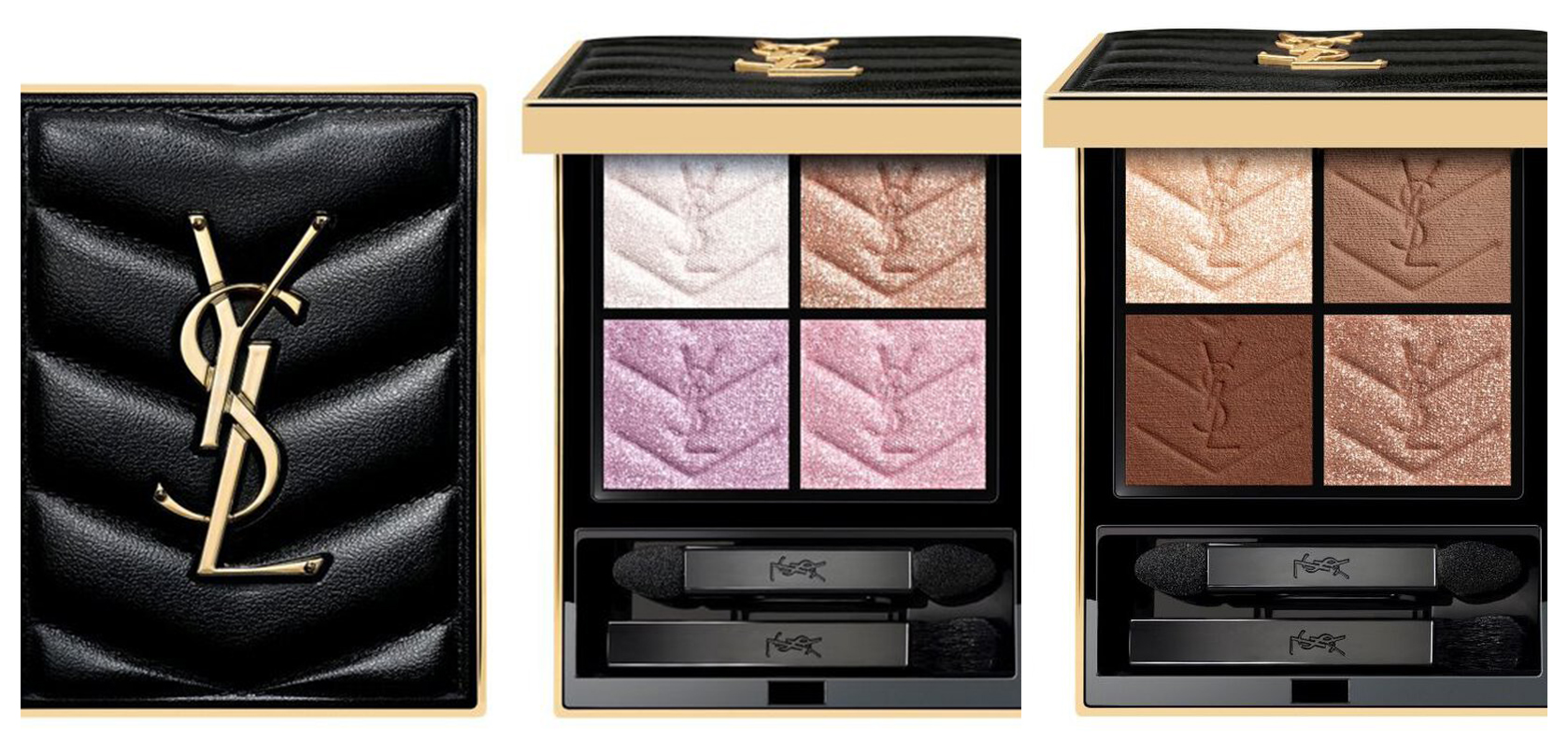 New shades of the Yves Saint Laurent Couture Mini Clutch Palette: Exotic Mirage & Endless Spark New shades of the Yves Saint Laurent Couture Mini Clutch Palette: Exotic Mirage & Endless Spark