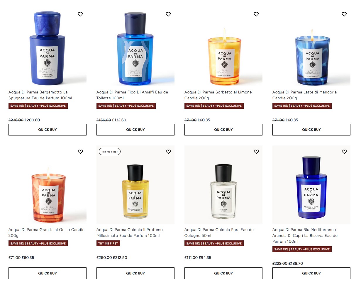 Acqua Di Parma has landed at Lookfantastic Acqua Di Parma has landed at Lookfantastic