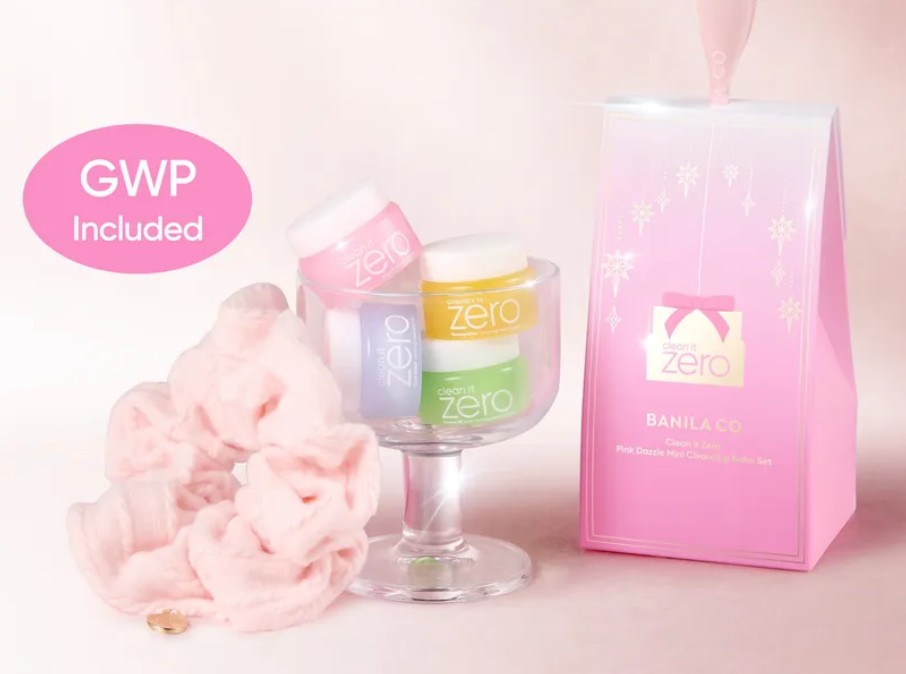 BANILA CO Clean it Zero Pink Dazzle Mini Cleansing Balm Set BANILA CO Clean it Zero Pink Dazzle Mini Cleansing Balm Set