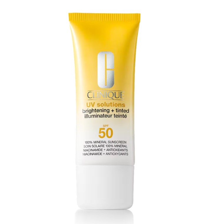 Clinique UV Solutions Brightening + Tinted Sunscreen SPF 50 Clinique UV Solutions Brightening + Tinted Sunscreen SPF 50