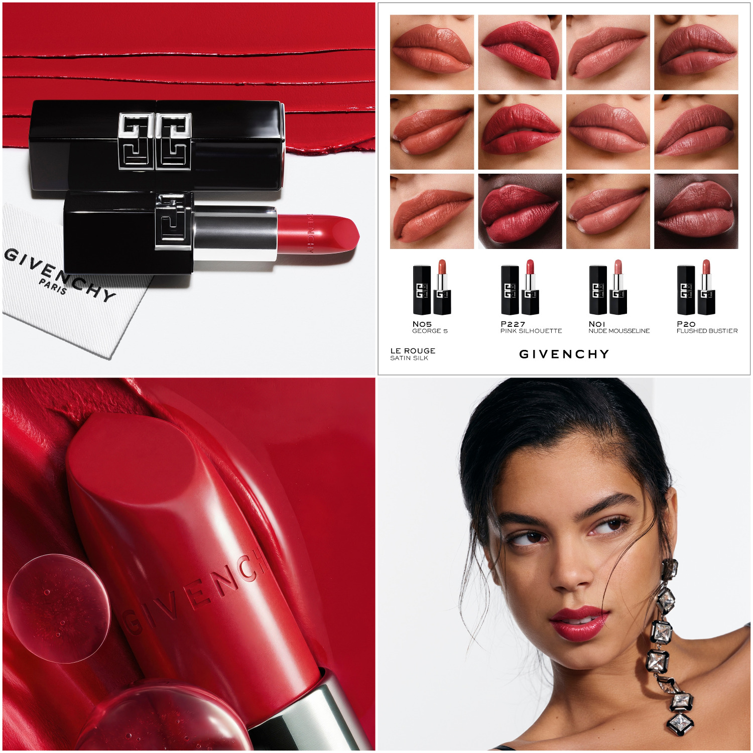 GIVENCHY Le Rouge Satin Silk Lipstick GIVENCHY Le Rouge Satin Silk Lipstick