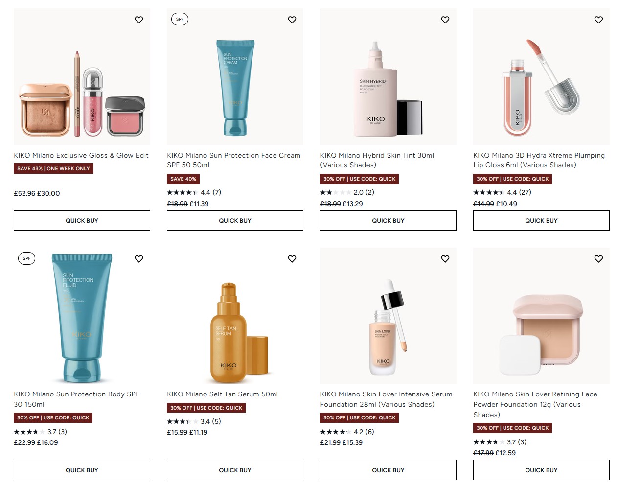 30% off KIKO Milano at Lookfantastic 30% off KIKO Milano at Lookfantastic