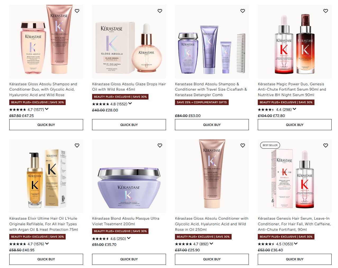 Up to 30% off Kérastase at Lookfantastic Up to 30% off Kérastase at Lookfantastic