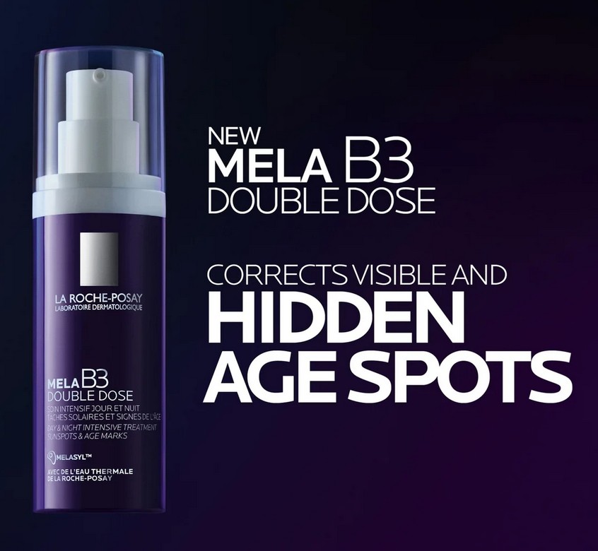 La Roche-Posay Mela B3 Double Dose for Sunspots and Ageing Marks Powered by Melasyl and Proxylane La Roche-Posay Mela B3 Double Dose for Sunspots and Ageing Marks Powered by Melasyl and Proxylane