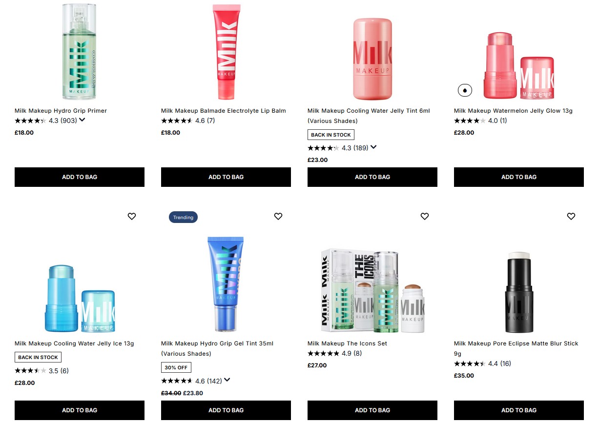 20% off Milk Makeup at Cult Beauty 20% off Milk Makeup at Cult Beauty