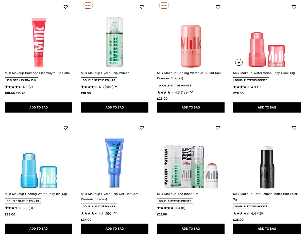 20% off Milk Makeup at Cult Beauty 20% off Milk Makeup at Cult Beauty