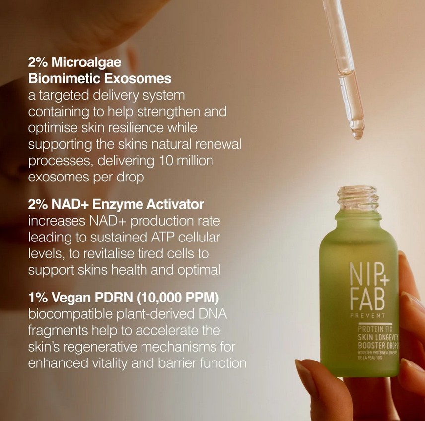 NIP+FAB Protein Fix Skin Longevity Booster Drops 10% NIP+FAB Protein Fix Skin Longevity Booster Drops 10%