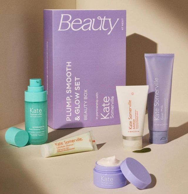 Next x Kate Somerville Pump, Smooth and Glow Set Next x Kate Somerville Pump, Smooth and Glow Set