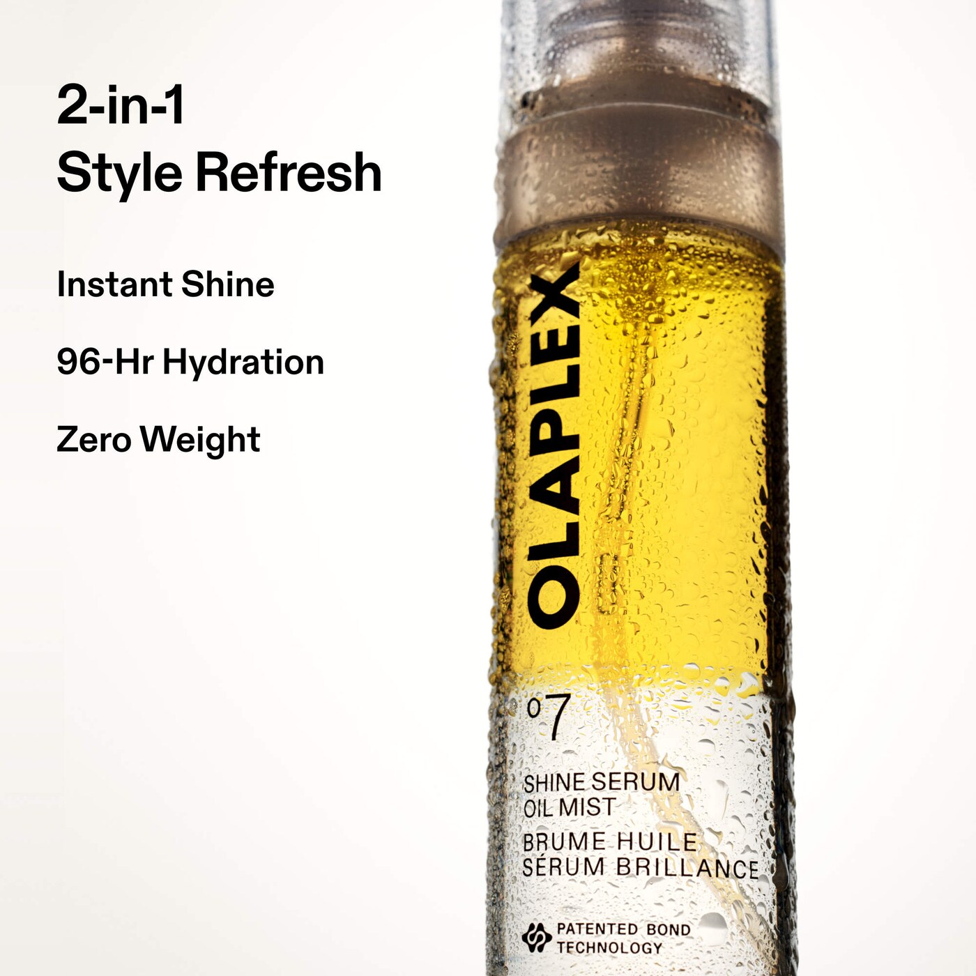 Olaplex °.7 Shine Serum 2-in-1 Weightless Shine Hair Oil & Hydrating Repair Treatment Mist Olaplex °.7 Shine Serum 2-in-1 Weightless Shine Hair Oil & Hydrating Repair Treatment Mist
