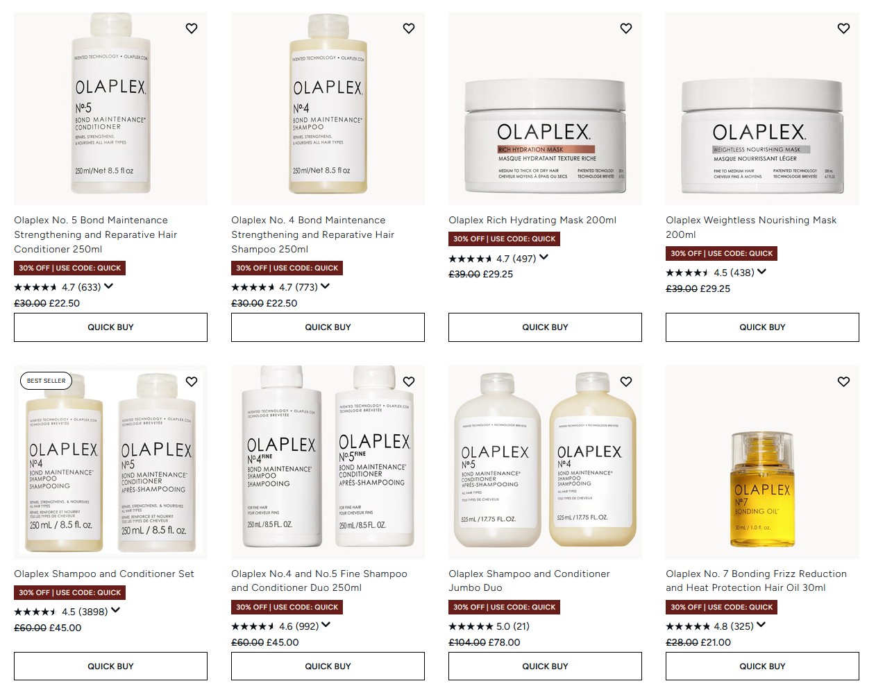 30% off Olaplex at Lookfantastic 30% off Olaplex at Lookfantastic
