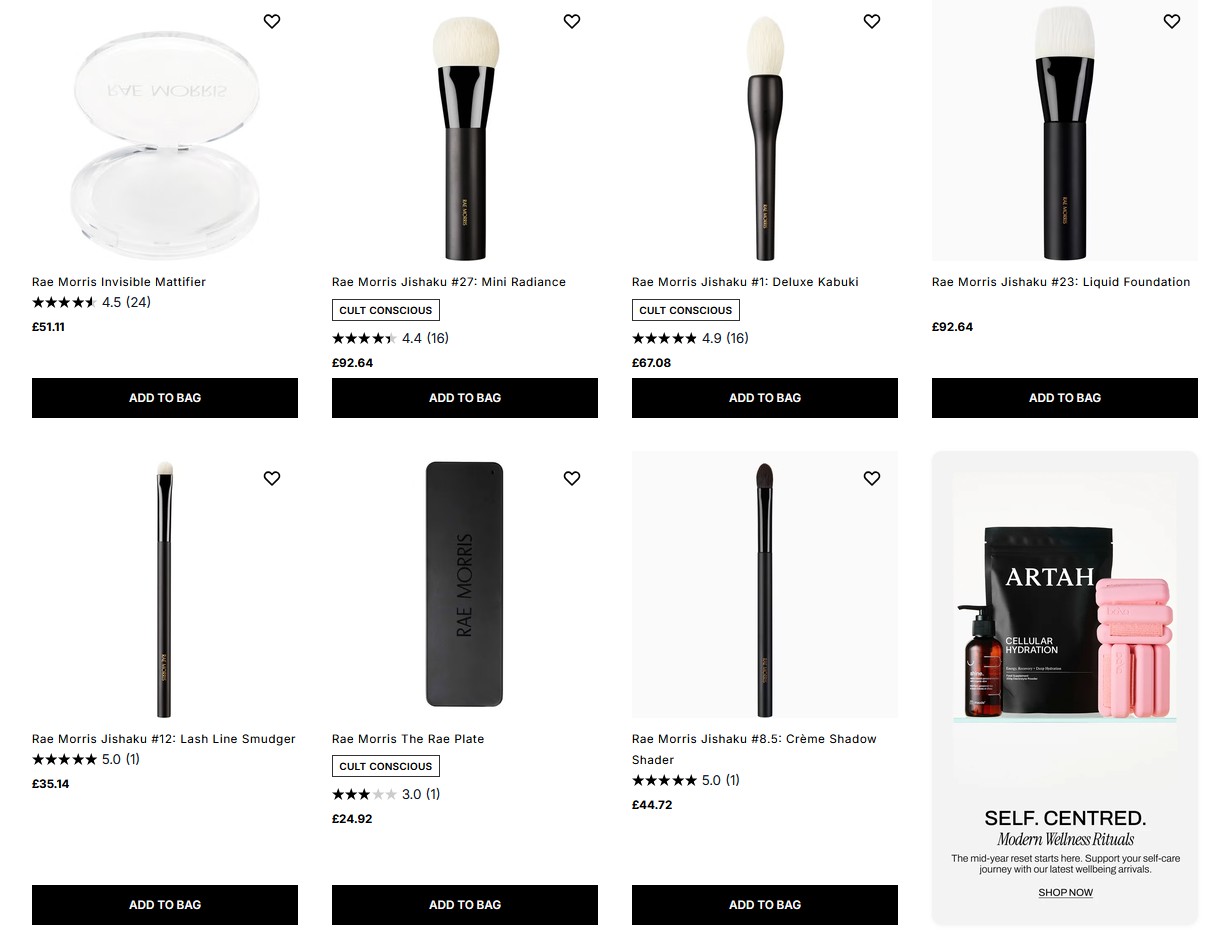 RAE MORRIS has landed at Cult Beaut RAE MORRIS has landed at Cult Beaut