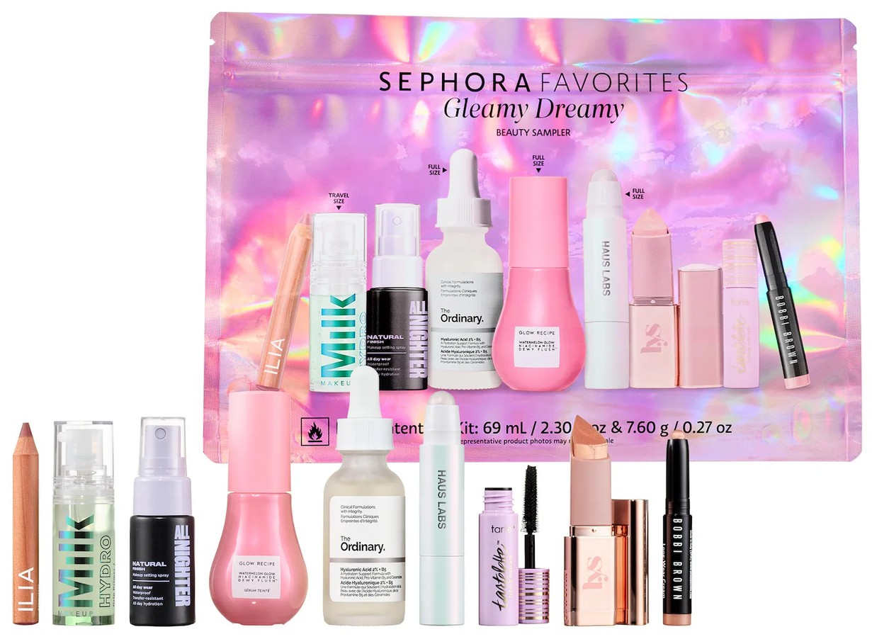 Sephora Favorites Gleamy Dreamy Makeup and Skincare Value Set Sephora Favorites Gleamy Dreamy Makeup and Skincare Value Set