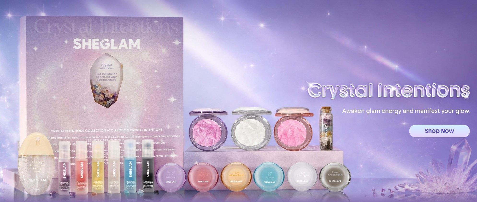 Sheglam Crystal Intentions Collection Sheglam Crystal Intentions Collection