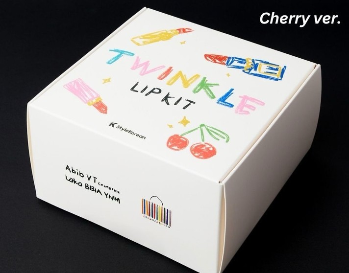 Stylekorean Twinkle Lip Kit Cherry Version Stylekorean Twinkle Lip Kit Cherry Version