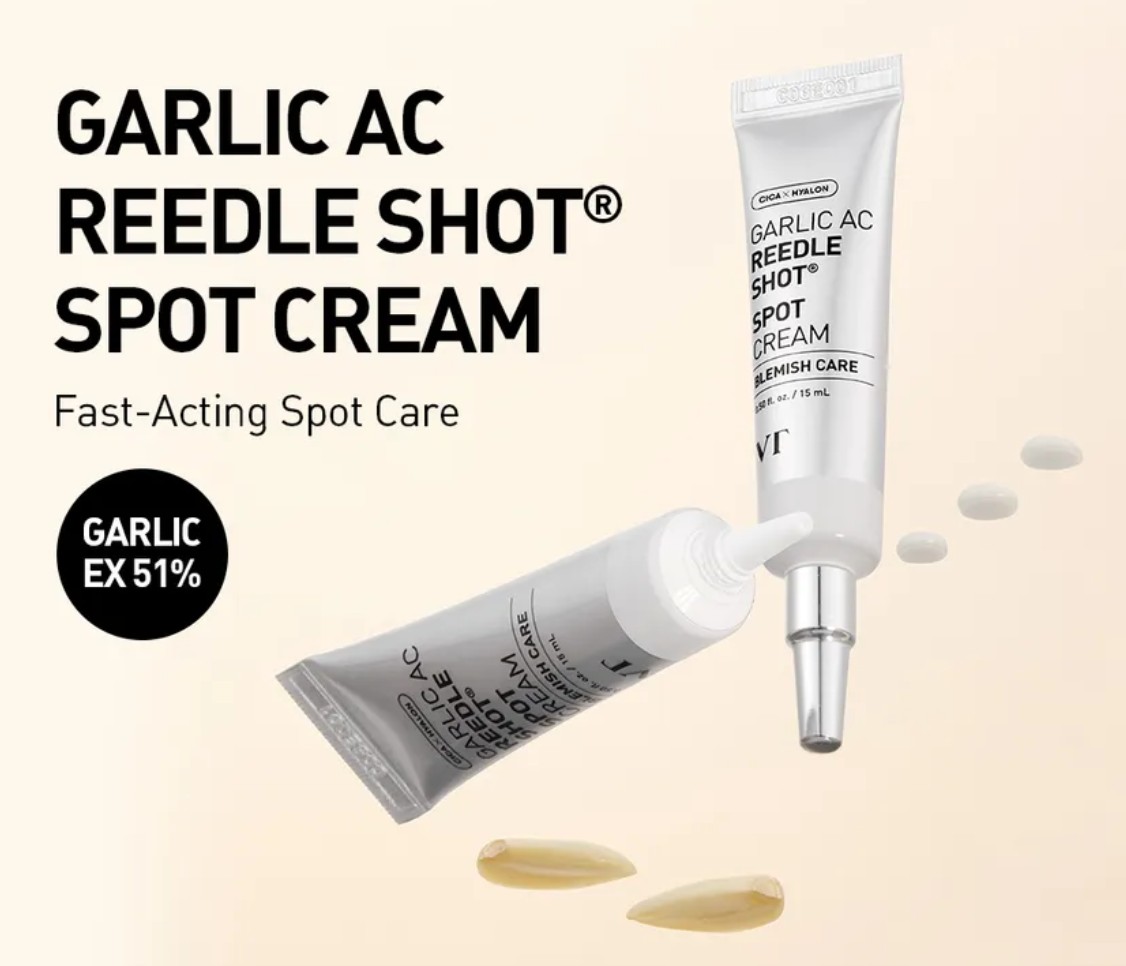 VT Garlic AC Reedle Shot Spot Cream Pouch Set VT Garlic AC Reedle Shot Spot Cream Pouch Set