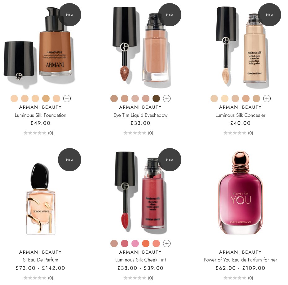 Armani Beauty has landed at Space NK Armani Beauty has landed at Space NK
