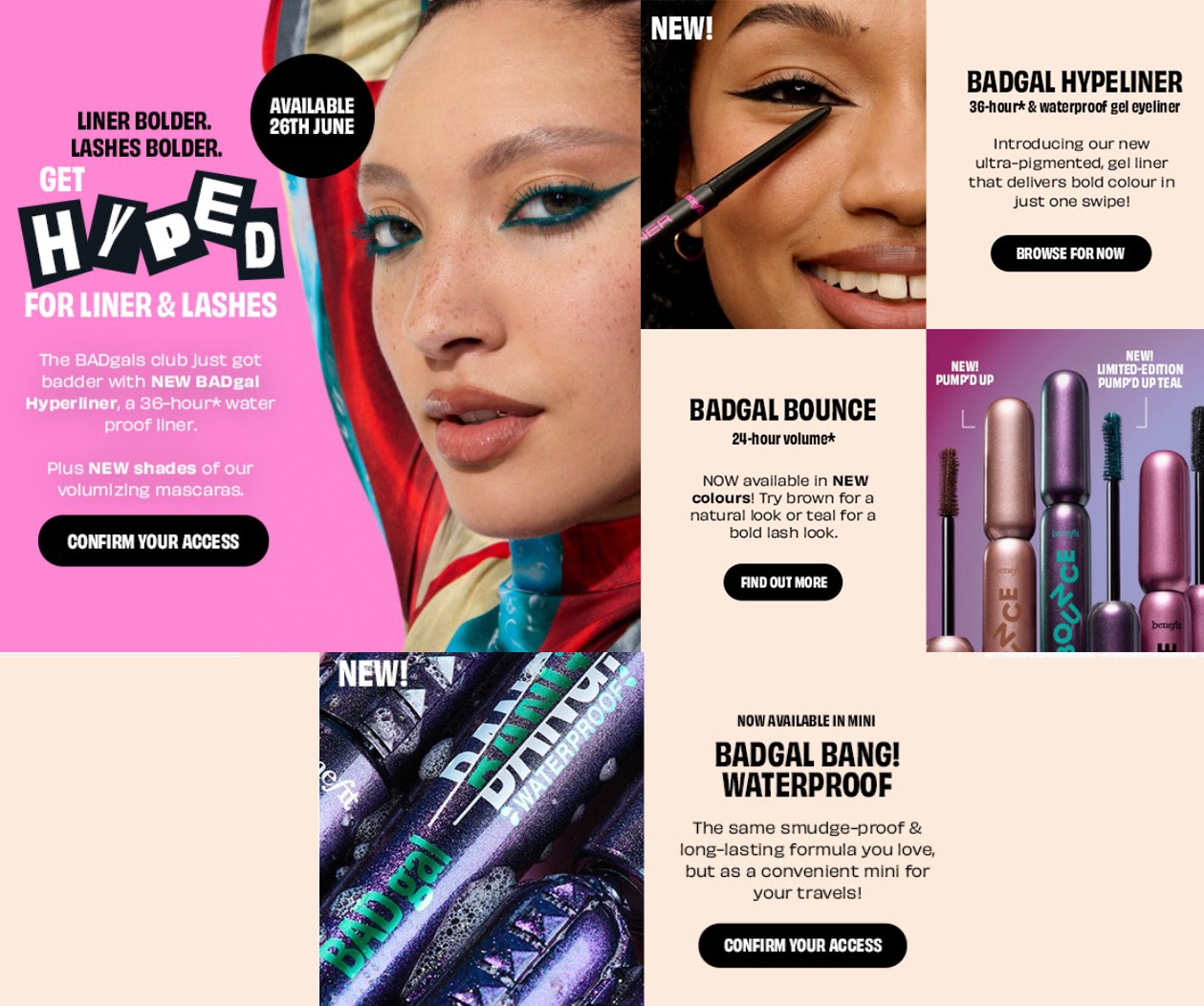 New launches from Benefit New launches from Benefit