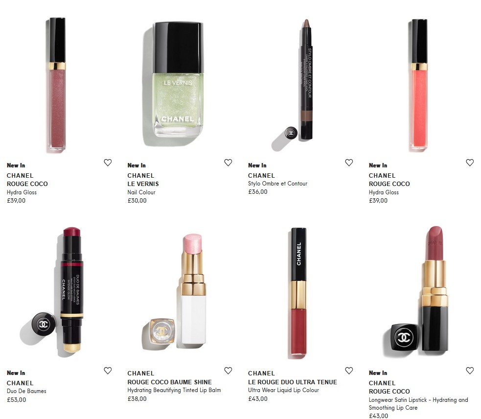 New launches from Chanel at Harvey Nichols New launches from Chanel at Harvey Nichols
