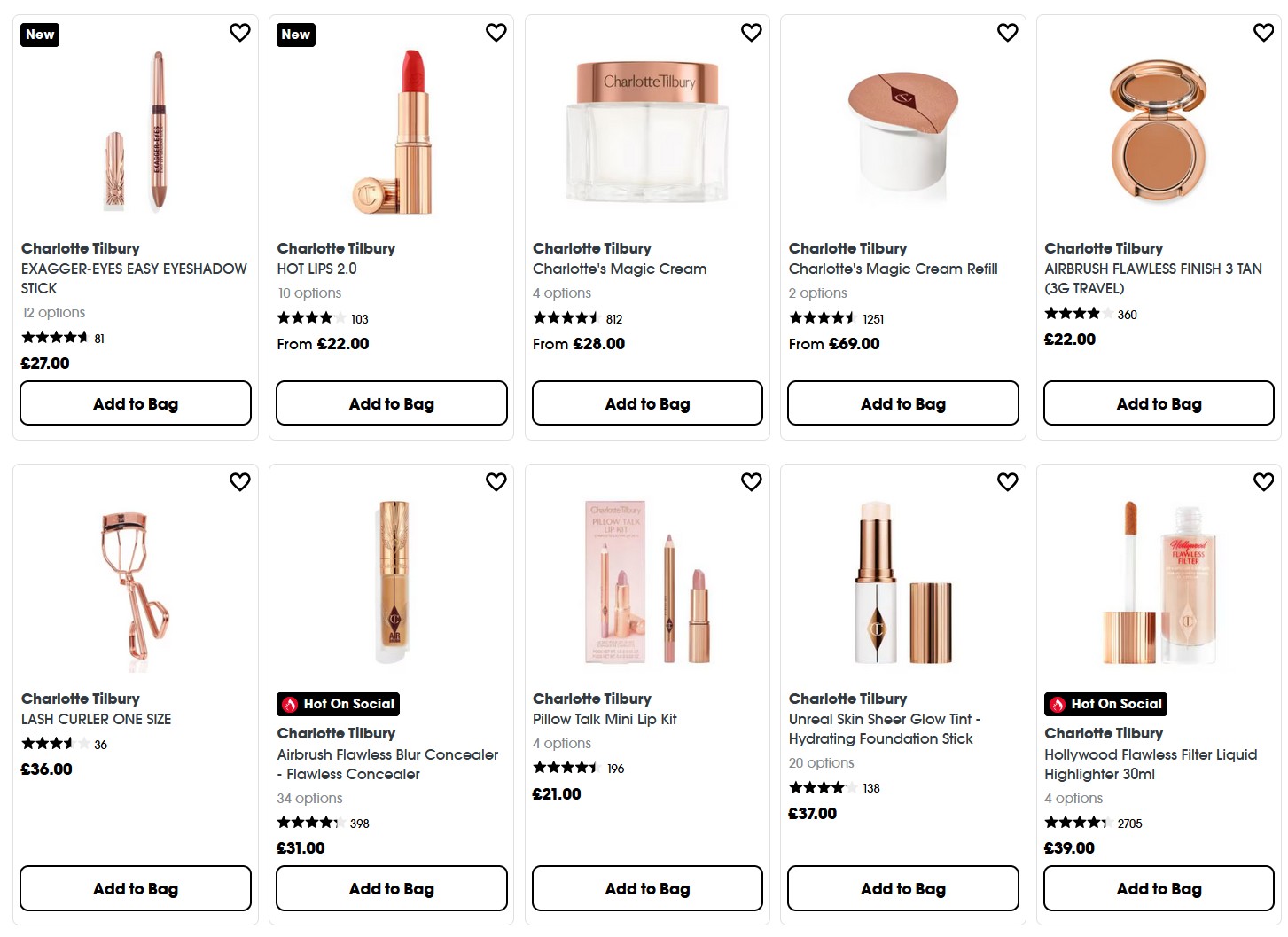 15% off Charlotte Tilbury at Sephora UK 15% off Charlotte Tilbury at Sephora UK