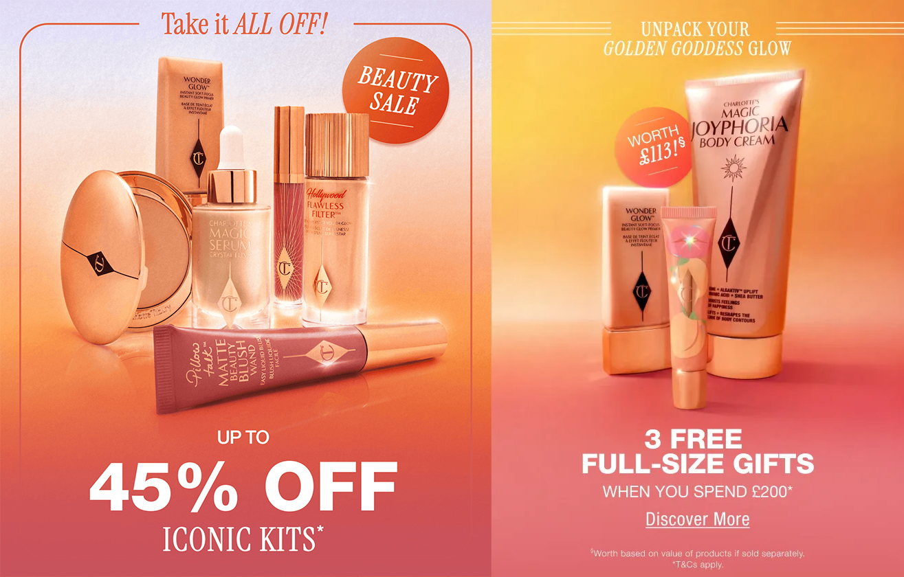 Summer Sale at Charlotte Tilbury Summer Sale at Charlotte Tilbury