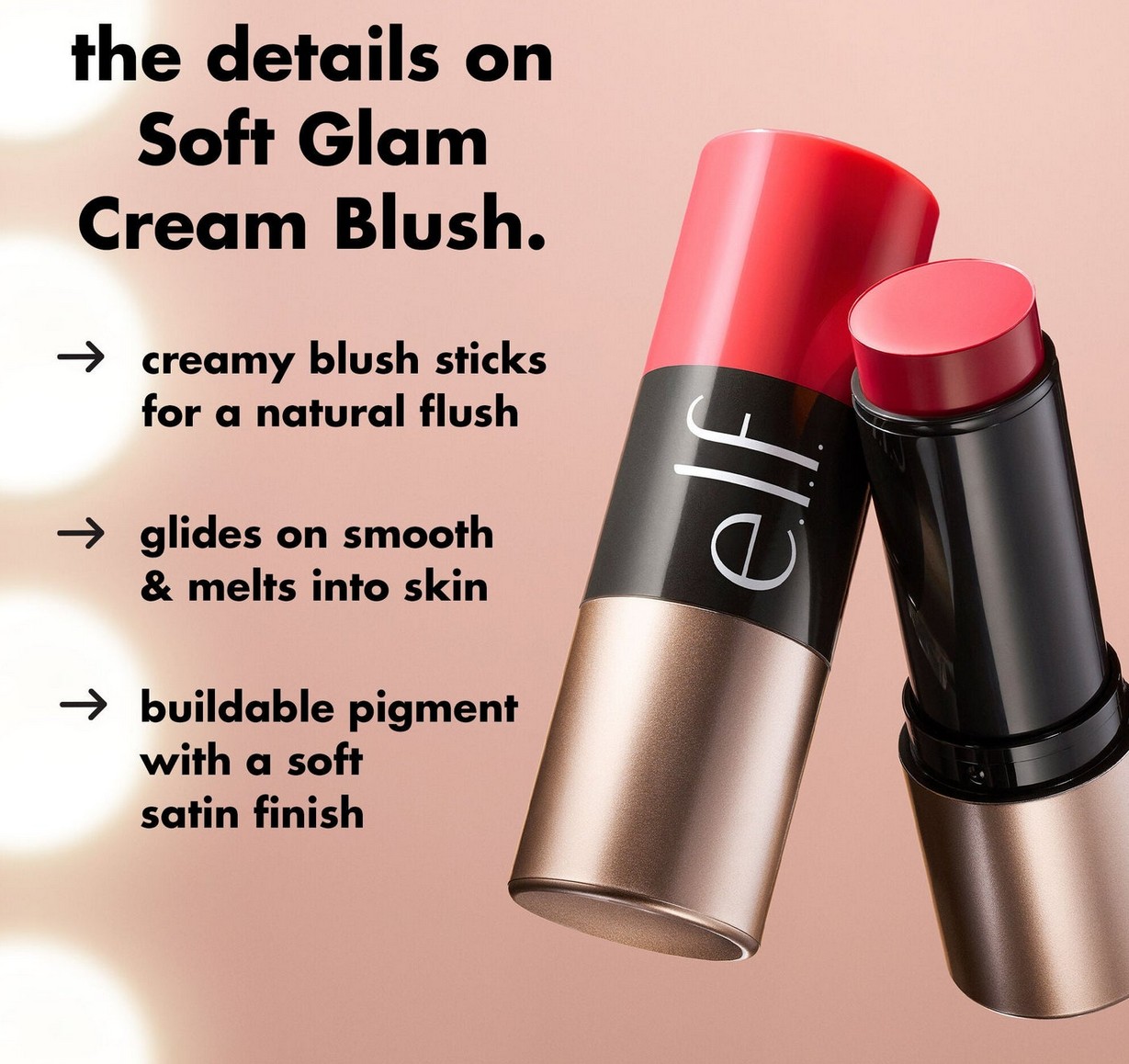 e.l.f. Soft Glam Cream Blush e.l.f. Soft Glam Cream Blush