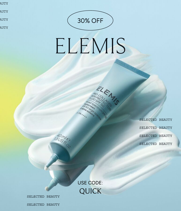 30% off Elemis at Lookfantastic 30% off Elemis at Lookfantastic